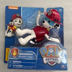 Swimways Paw Patrol Paddlin Pups Marshall New Water Toy Bath Toy